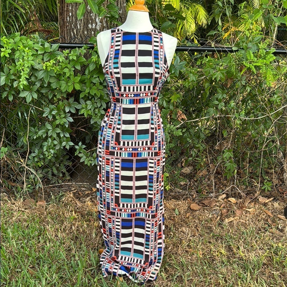 Mara Hoffman Cut Out Column Maxi, size 4 - Picture 4 of 9